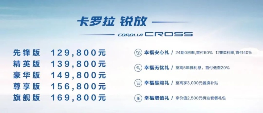 大空间更实用，一汽丰田卡罗拉锐放上市，售12.98万元起
