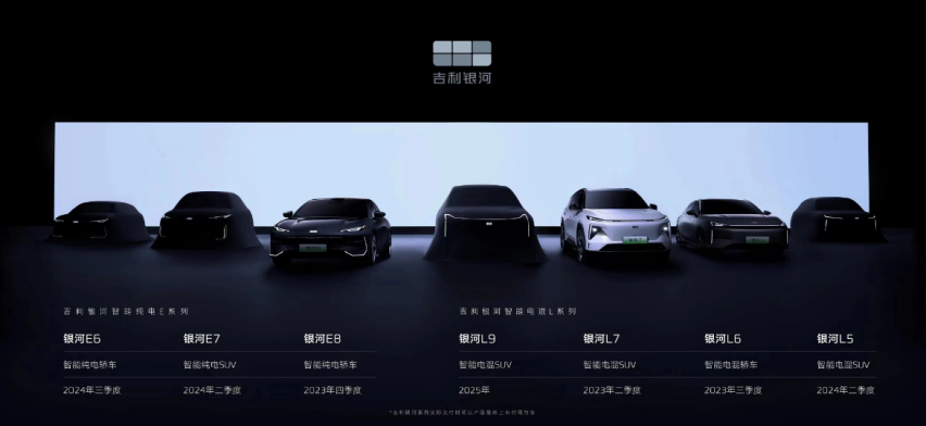 吉利品牌全新中高端新能源系列正式发布，首款智能电混SUV同步全球首发