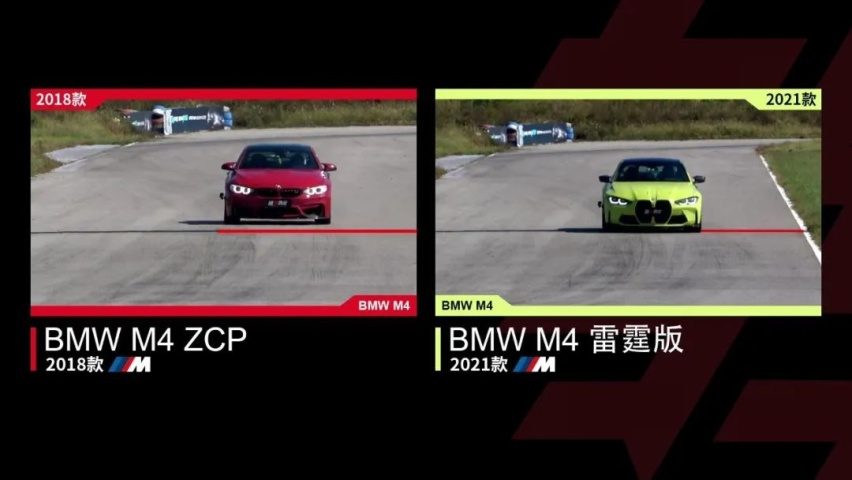 新老宝马M4赛道对决！