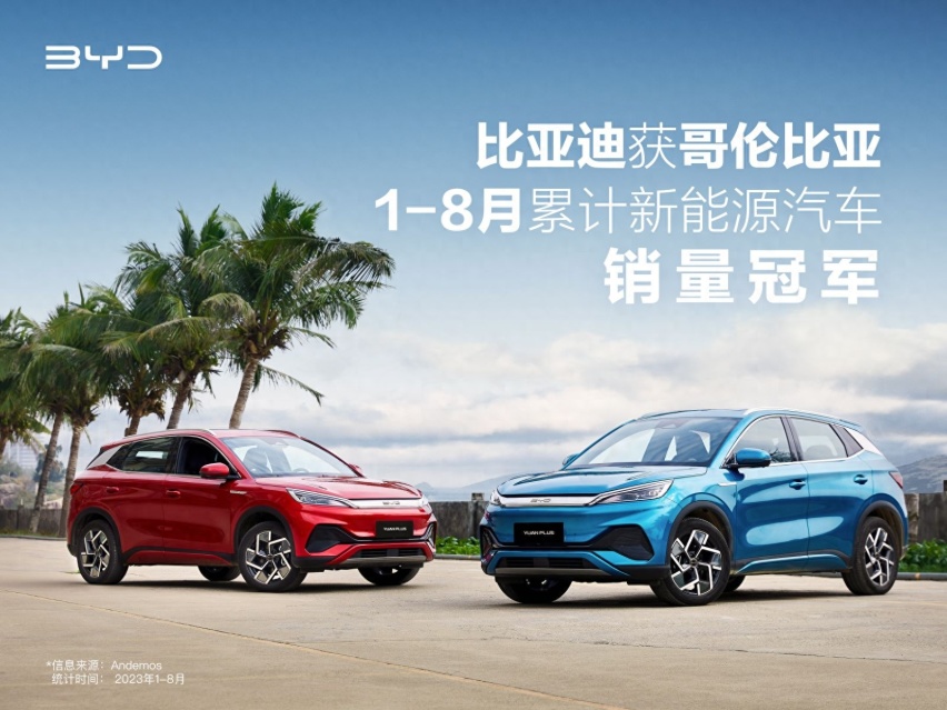 8月份比亚迪在全球卖了多少新能源车？销量之外还有些有趣的东西
