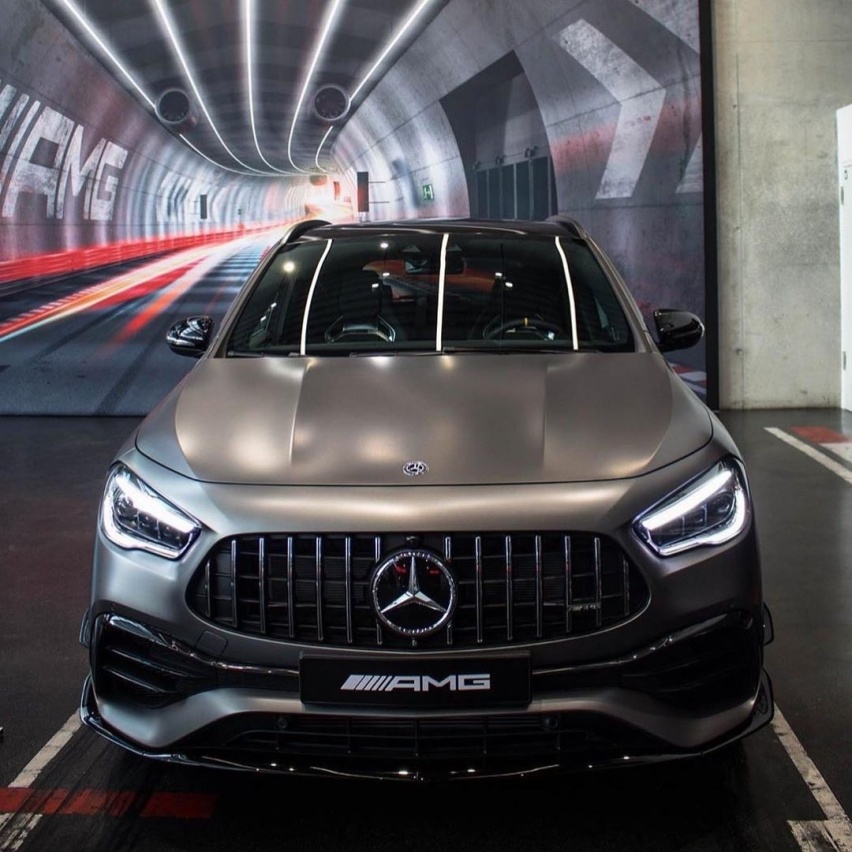 精致运动的造型 梅赛德斯-AMG GLA 45 S实车