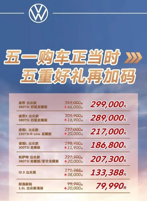 5月第二天 已有8家车企推出优惠促销 看谁家力度更大？