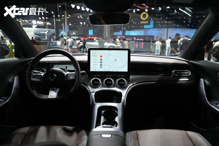 smart精灵#3上海车展实拍，外观造型圆润，轴距超2.7米，年底上市
