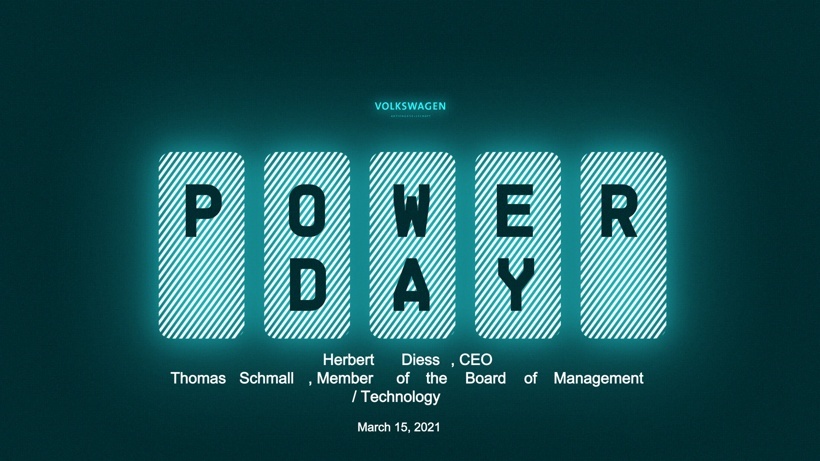 赫伯特·迪斯的新蓝图：大众动力日，布局的不仅是电池