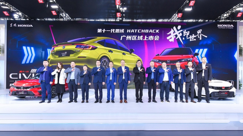 东风Honda全产品矩阵亮相广州车展 思域HATCHBACK广州上市