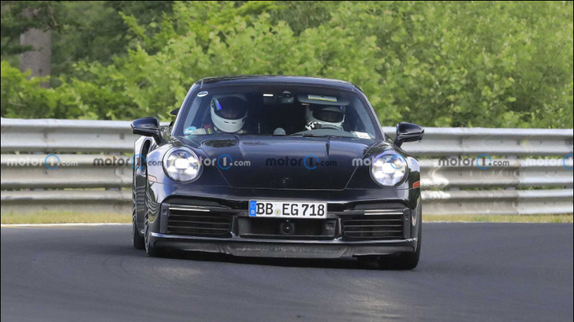 保时捷911 Hybrid最新谍照曝光 有望于2023年首次亮相