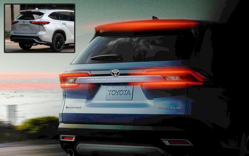 这次是8座SUV？丰田“大汉兰达”预告图曝光，预计明年发布