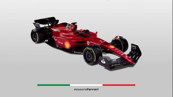 2022 赛季法拉利F1-75一级方程式赛车正式亮相