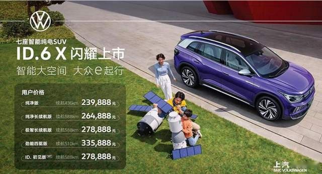 这2个配置，性价比更高？上汽大众ID.6 X应该如此选
