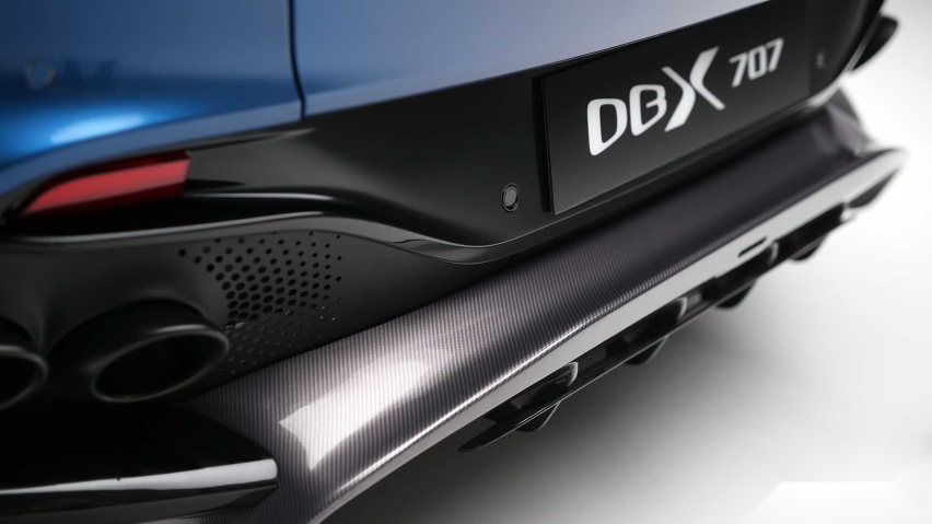 阿斯顿·马丁DBX 707发布！707马力，3.2秒破百！宾利添越变备选？
