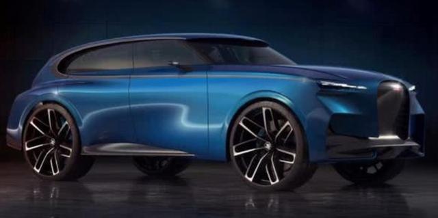 布加迪也要出SUV?渲染图一言难尽