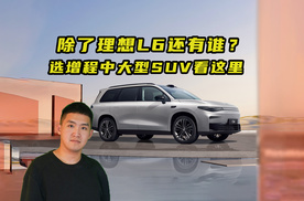 除了理想L6还有谁？选增程中大型SUV看这里