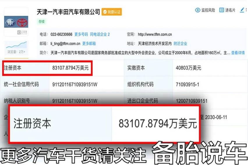 一汽丰田和广汽丰田，谁更强