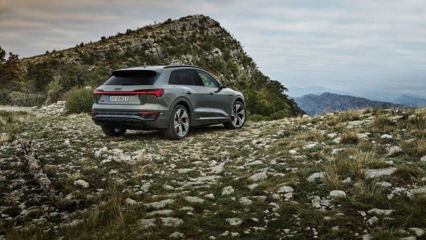 家族旗舰纯电动SUV 奥迪Q8 e-tron家族官图发布 明年初上市