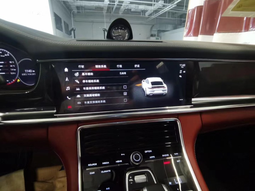 新款保时捷帕拉梅拉Turbo升级自适应巡航ACC 变道辅助案例