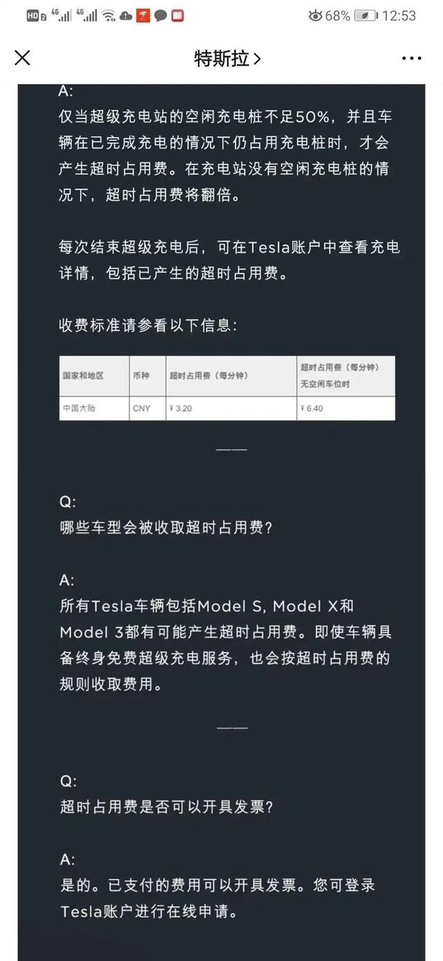 6.4元/分钟！特斯拉的天价停车费有人管吗？