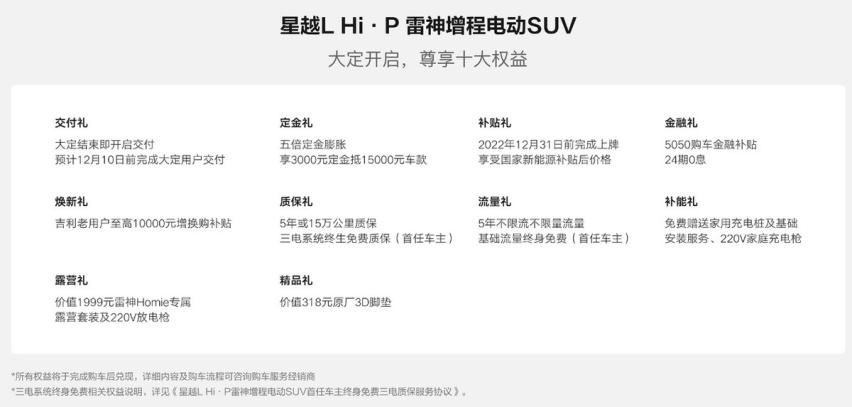 WLTC纯电续航205km 综合续航破千 星越L增程电动版是否值得入手