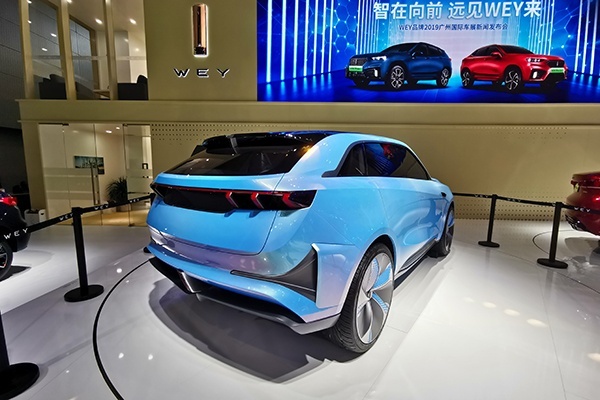 2019广州车展新车：WEY-X概念车，酷不酷？