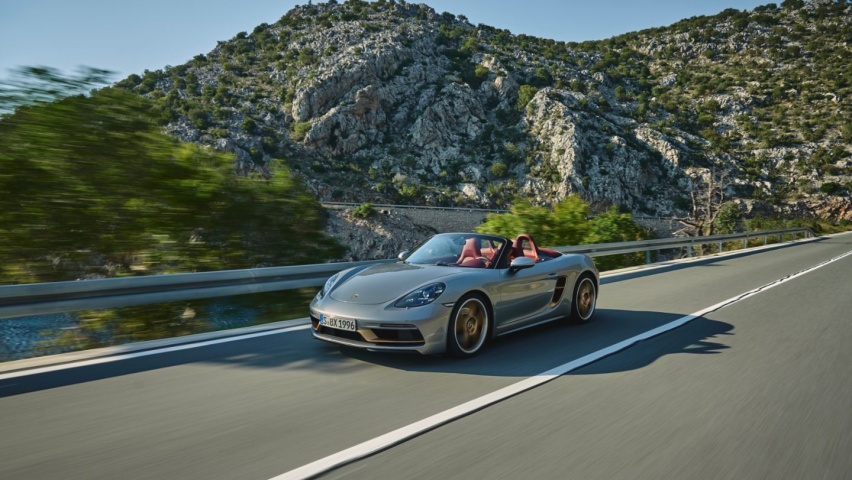 基于 GTS 打造 保时捷发布718 Boxster 25