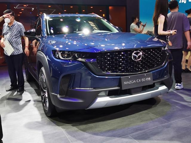 山系车亮相重庆车展，CX-50行也2.5L车型卖17万+