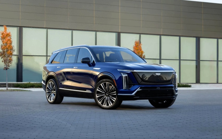 XT6纯电版？凯迪拉克IQ VISTIQ官图曝光，预计2026年上市