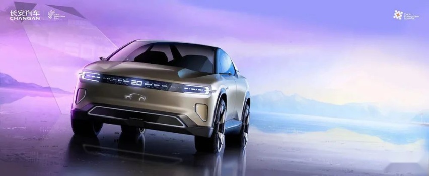 定位轿跑SUV 长安CD701原型车首发