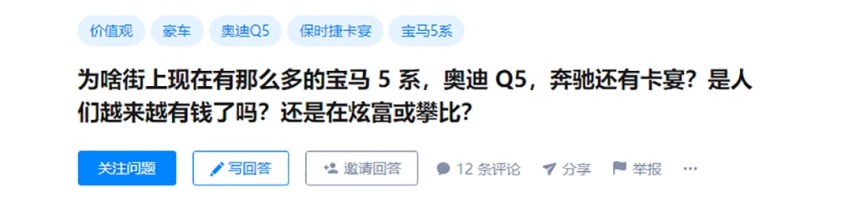 15万预算买一线豪车的，不是装逼还能是什么？
