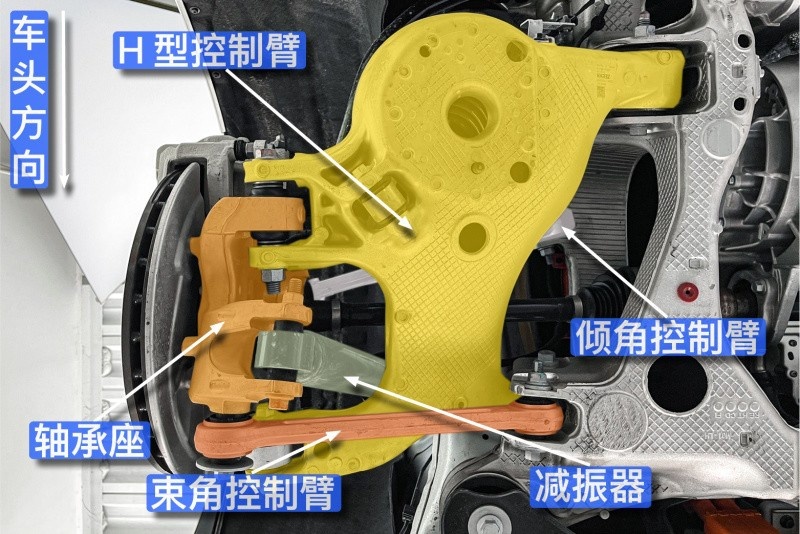 “不吐槽不行”特斯拉这样的底盘用料极氪001笑了