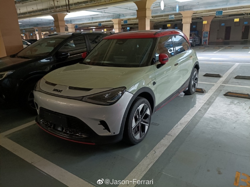 smart精灵 #1实车曝光 或为高性能版本车型