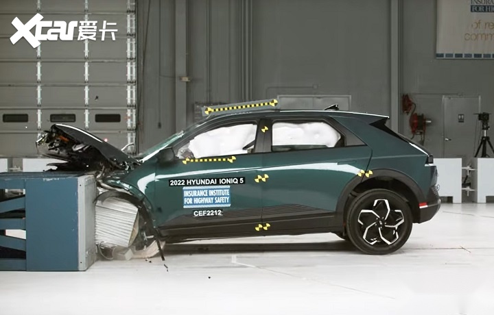 美国IIHS公布5新车碰撞测试结果 现代Ioniq 5、大众Golf R获最高评级