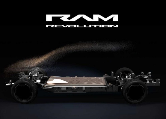 12日首发亮相，RAM电动皮卡定名RAM 1500 REV
