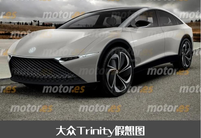 大众Trinity假想图抢先看，定位豪华纯电SUV，预计2028年面世
