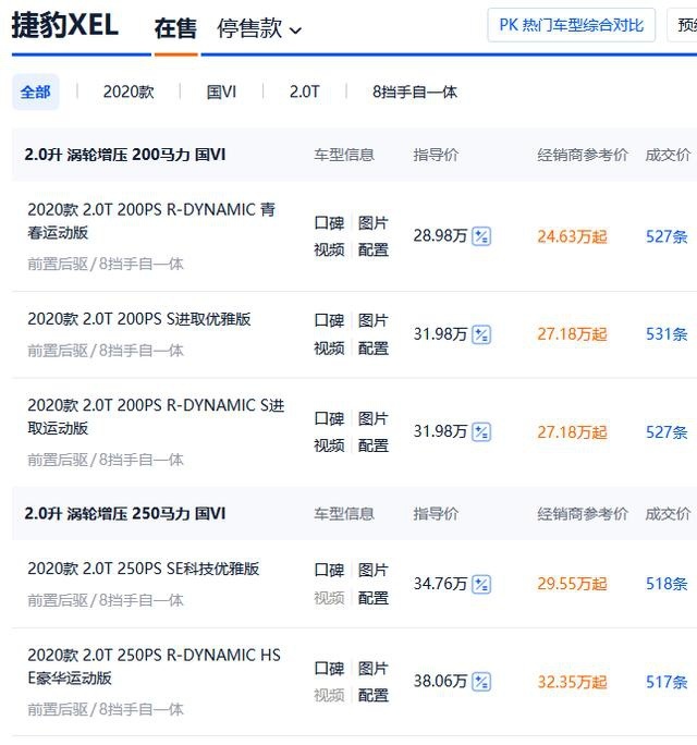 优惠至不到25万的捷豹XEL值得购买吗？