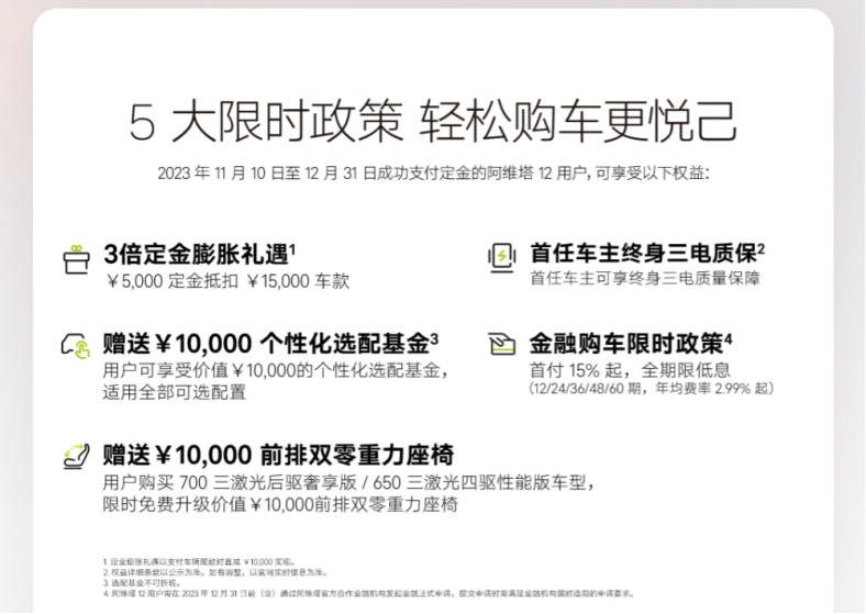 智能豪华轿车阿维塔12全球上市 售价30.08万元起