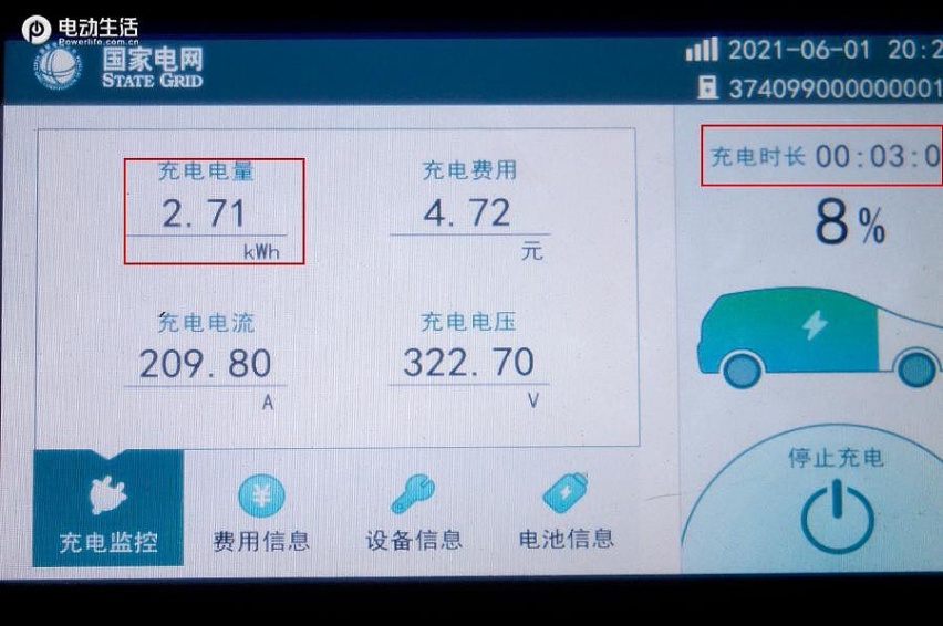 驾驶名图纯电动圆梦之旅 行驶495km百公里能耗低至11.2kWh