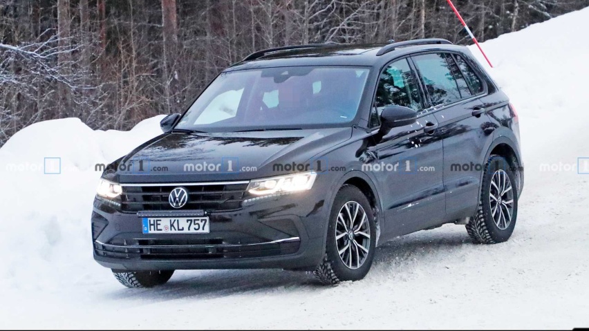 大众途观中期改款，大灯源自高尔夫8，Tiguan R明年亮相