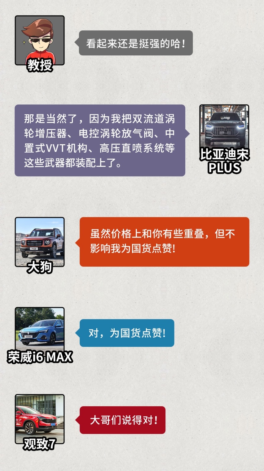 一进群就被疯狂围观！这些新车都说自己超牛X！