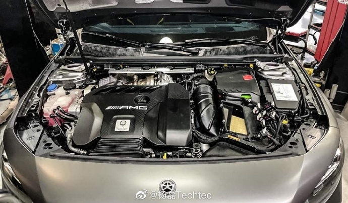 奔驰A45-S AMG 421马力刷ECU改装电脑德国Techtec