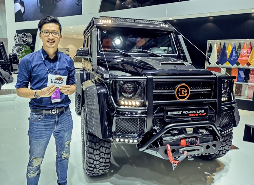 《寻车记》上海车展 详解巴博斯800G和550G 4x4平方
