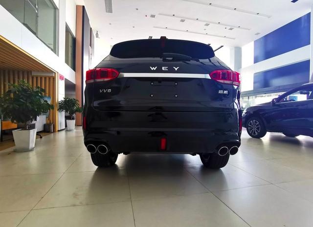 2021款长城WEY VV6实拍！车长4625mm配2.0T