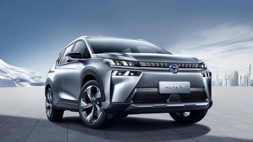 科幻片专用车？广汽新能源Aion V回头率有点高