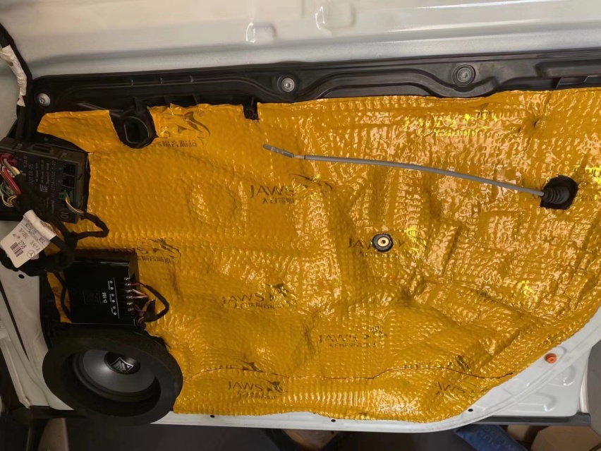济南奔驰GL级汽车音响改装卓梦KX3113pro专车专用功放