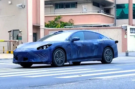 方程豹首款轿车来了！谍照曝光或命名“镁9”，溜背式带激光雷达