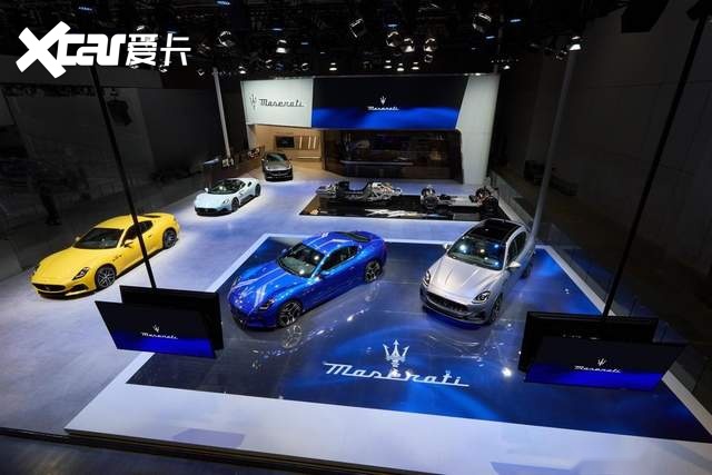 玛莎拉蒂携全新纯电车型亮相上海车展