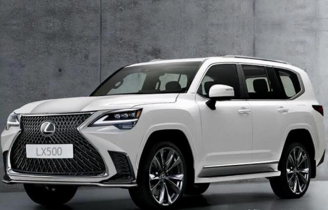 新知达人, 告别V8 动力换3.5T 新雷克萨斯LX500实车 前脸变样