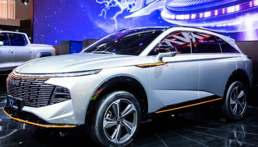 哈弗品牌上海车展发布旗舰SUV HAVAL XY概念车