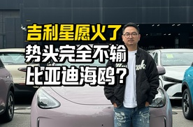 吉利星愿火了，势头直追比亚迪海鸥？