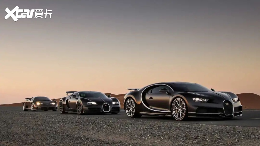 屏住呼吸三台布加迪神兽现身迪拜