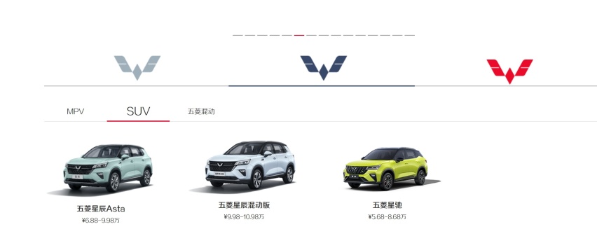 星字辈又上新？五菱发布全新SUV星云，搭载2.0L混动系统
