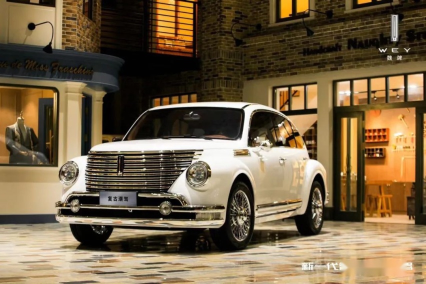 惊艳，WEY品牌发布全新复古潮驾SUV